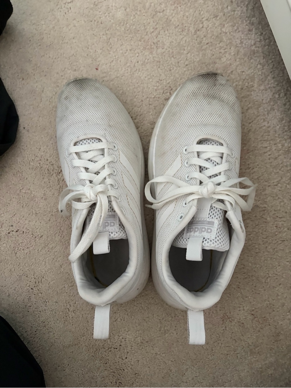 adidas Women’s White Mesh Athletic Sneakers